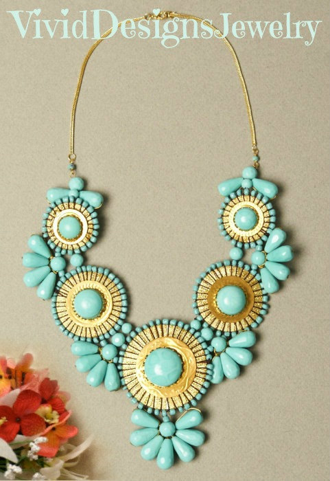 Kendra Scott Harlow Vintage Silver Statement Necklace in Variegated  Turquoise Magnesite | The Summit at Fritz Farm